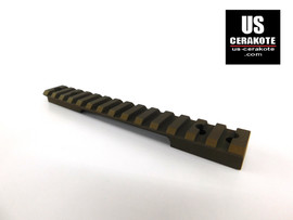 Leupold BackCountry Cross-Slot Weatherby Vanguard SA 0-MOA Burnt Bronze 171514