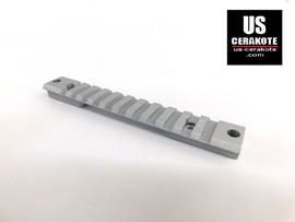 Warne Remington 700 SA Vapor Picatinny Rail 0-MOA Satin Silver V471M
