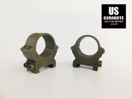 Leupold PRW2 Series 1" Medium Weaver Style Scope Rings Smoked Bronze 174081