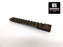 Warne Remington 700 SA Mountain Tech Tactical Rail Burnt Bronze 7671-20MOA