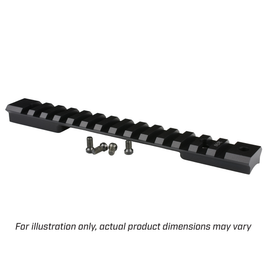 Warne Weatherby Mark V Mag 9 lug Mountain Tech Tactical Rail Factory Matte 7654M