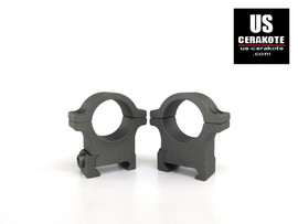 Leupold Open Range 1" High Weaver-Style Scope Rings Gun Metal Grey 180945