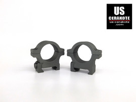 Leupold Open Range 1" Low Weaver-Style Scope Rings Gun Metal Grey 180943