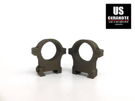 Leupold Open Range 30mm High Weaver-Style Scope Rings Smoked Bronze 180948