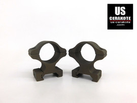 Leupold Rifleman Scope Rings 1" High Smoked Bronze 55870