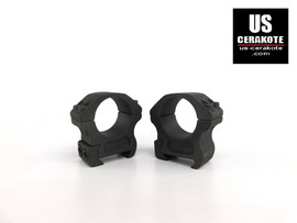 Vortex Pro Series 1" Medium Weaver Style Scope Rings Tungsten PR1-M