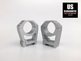 Vortex Sport Scope Rings 30mm Extra High Weaver Style Satin Silver SPT30-XH