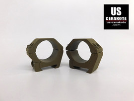 Vortex Sport Riflescope Rings 30mm Low Weaver Style Flat Dark Earth SPT30-L