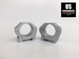 Vortex Sport Riflescope Rings 30mm Low Weaver Style Satin Silver SPT30-L
