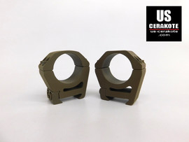 Vortex Sport Riflescope Rings 30mm High Weaver Style Flat Dark Earth SPT30-H