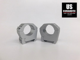 Vortex Sport Riflescope Rings 1" Medium Weaver Style Satin Silver SPT1-M