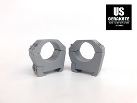 Vortex Sport Riflescope Rings 1" Medium Weaver Style Crushed Silver SPT1-M