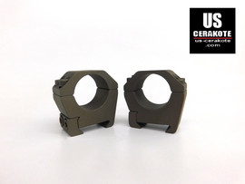 Vortex Sport Riflescope Rings 1" Medium Weaver Style Smoked Bronze SPT1-M