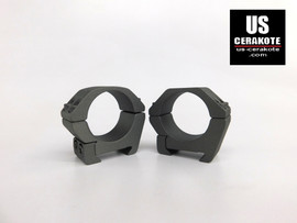 Vortex Sport Riflescope Rings 30mm Low Weaver Style Gun Metal Grey SPT30-L