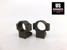Leupold BackCountry  1" Medium Rings for Browning X-Bolt Smoked Bronze 171108