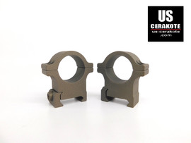 Leupold Open Range 1" High Weaver-Style Scope Rings Smoked Bronze 180945