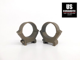 Leupold PRW2 Series 34mm Medium Weaver Style Scope Rings Smoked Bronze 174086