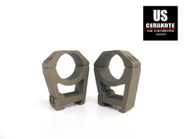 Vortex Sport Scope Rings 30mm Extra High Weaver Style Smoked Bronze SPT30-XH