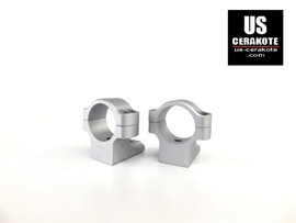 Leupold BackCountry Tikka T3/T3x Hunter 2-PC 1" Medium Rings Satin Silver 171102