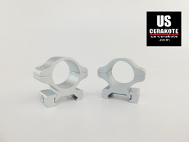 Leupold Rifleman Scope Rings 1" Medium Satin Silver 55860
