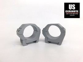 Vortex Sport Riflescope Rings 30mm Low Weaver Style Crushed Silver SPT30-L