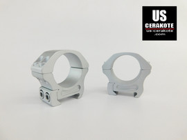 Vortex Pro Series 30mm Low Weaver Style Scope Rings Satin Silver PR30-L