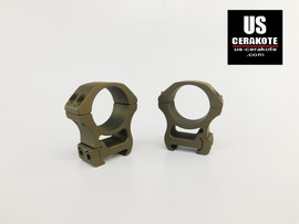 Vortex Pro Series 30mm High Weaver Style Scope Rings Smoked Bronze PR30-H