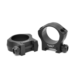 Warne Mountain Tech 30mm Low Weaver Style Rings Matte 7213M