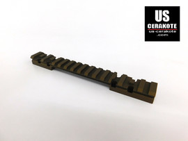 Leupold BackCountry Rail for Browning X-Bolt (1) LA 0-MOA Burnt Bronze 176396