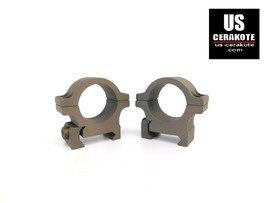 Leupold Open Range 1" Low Weaver-Style Scope Rings Smoked Bronze 180943
