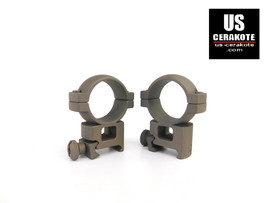 Vortex Hunter Riflescope Rings 30mm High Weaver Style Smoked Bronze 30MRNG-H