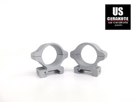 Leupold Rifleman Scope Rings 30mm Medium Crushed Silver 171478