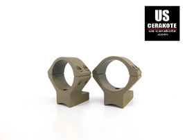Talley Ring/Base 30mm Med. CVA Cascade Exten Front Flat Dark Earth 74X725