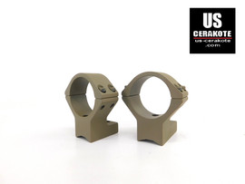 Talley Scope Ring/Base 30mm High CVA Cascade Extend Front Flat Dark Earth 75X725