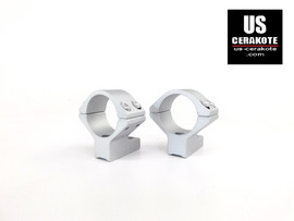 Talley Scope Ring/Base 1" Medium for Browning AB3 Satin Silver B940719