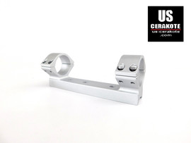 Talley Scope Mounts 1" Low for Traditions Muzzleloader Satin Silver 930751