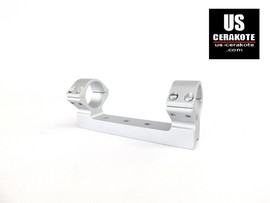 Talley Scope Mount 1" for CVA Centerfire Barrel Satin Silver 950799