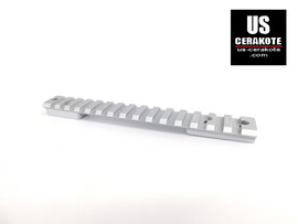Warne Howa/Vanguard LA Vapor Picatinny Rail Satin Silver V451-20MOA