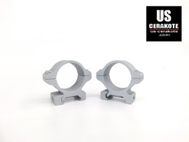 Leupold Rifleman Gen 2 Scope Rings 30mm Medium Crushed Silver 185532