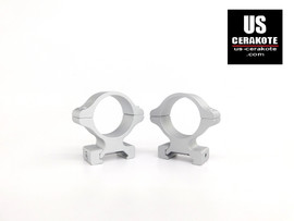 Leupold Rifleman Gen 2 Scope Rings 30mm High Satin Silver 185533