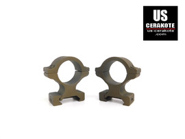 Leupold Rifleman Gen 2 Scope Rings 1" High Burnt Bronze 185536