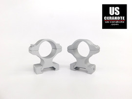 Leupold Rifleman Gen 2 Scope Rings 1" High Satin Silver 185536