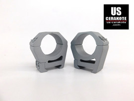 Vortex Sport Riflescope Rings 30mm High Weaver Style Crushed Silver SPT30-H