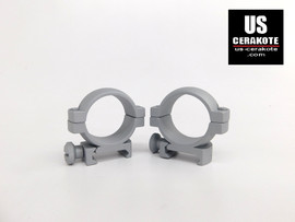 Vortex Hunter Riflescope Rings 30mm Low Weaver Style Crushed Silver 30MRNG-L