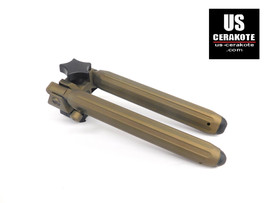 Warne Vapor Bipod Picatinny Rail Interface Burnt Bronze V7933M