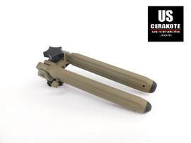 Warne Vapor Bipod Picatinny Rail Interface Flat Dark Earth V7933M