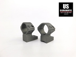 Talley Scope Ring/Base 1" Medium for Remington 700 Gun Metal Grey 950700