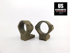 Talley Scope Ring/Base 30mm Medium for Weatherby MK V Magnum Flat Dark Earth 740705