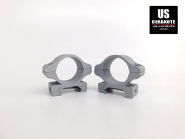 Leupold Rifleman Gen 2 1" Low Weaver Style Rings Crushed Silver 185534