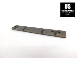 Warne Maxima Browning BAR Rail (6-48 Screws) Smoked Bronze A996M